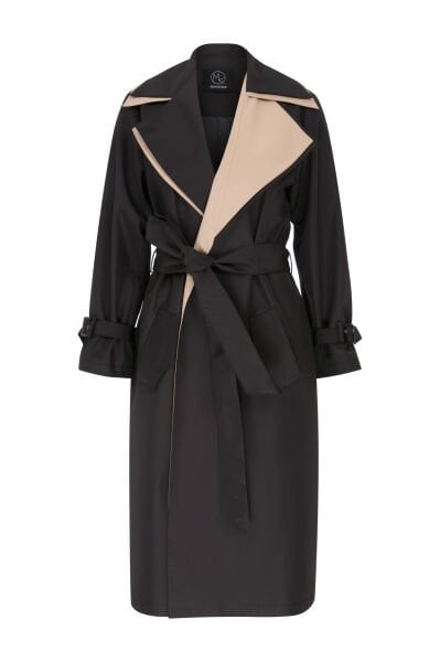 MIYYLA BLACK TRENCHCOAT