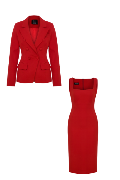 PATRICE RED SUIT