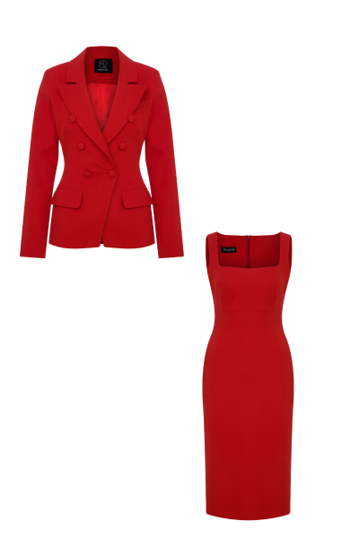 PATRICE RED SUIT