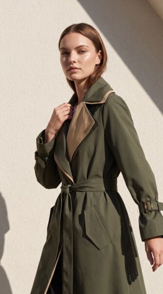 MIYYLA KHAKI TRENCH